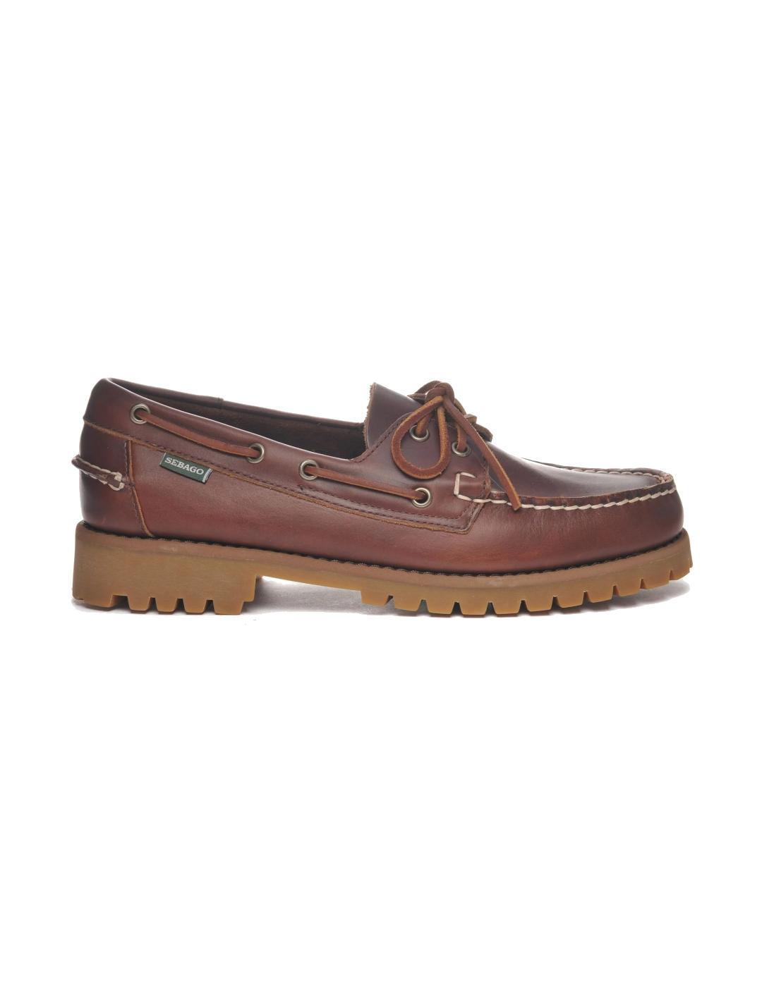 SEBAGO ZAPATO BROWN GUM RANGER WAXY