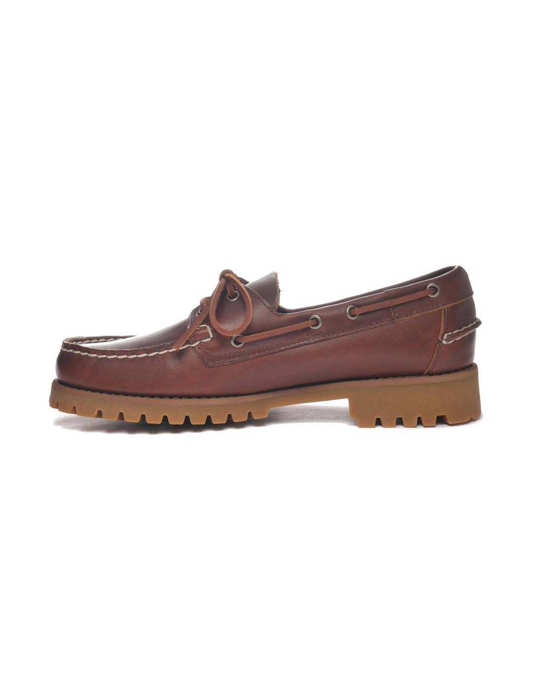 SEBAGO ZAPATO BROWN GUM RANGER WAXY