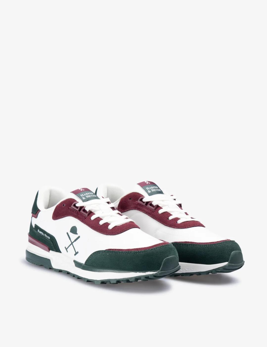 HARPER ZAPATILLA DAKOTA BURGUNDY