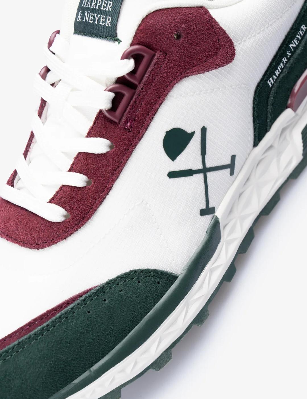 HARPER ZAPATILLA DAKOTA BURGUNDY