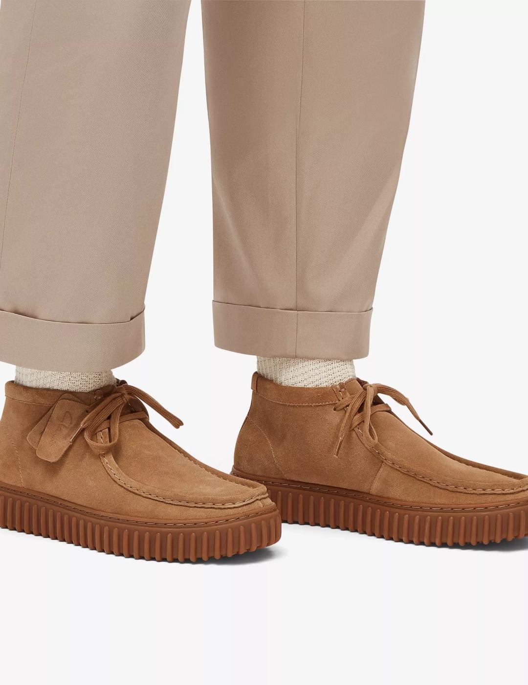 CLARKS BOTA TORHILL SAND SUEDE