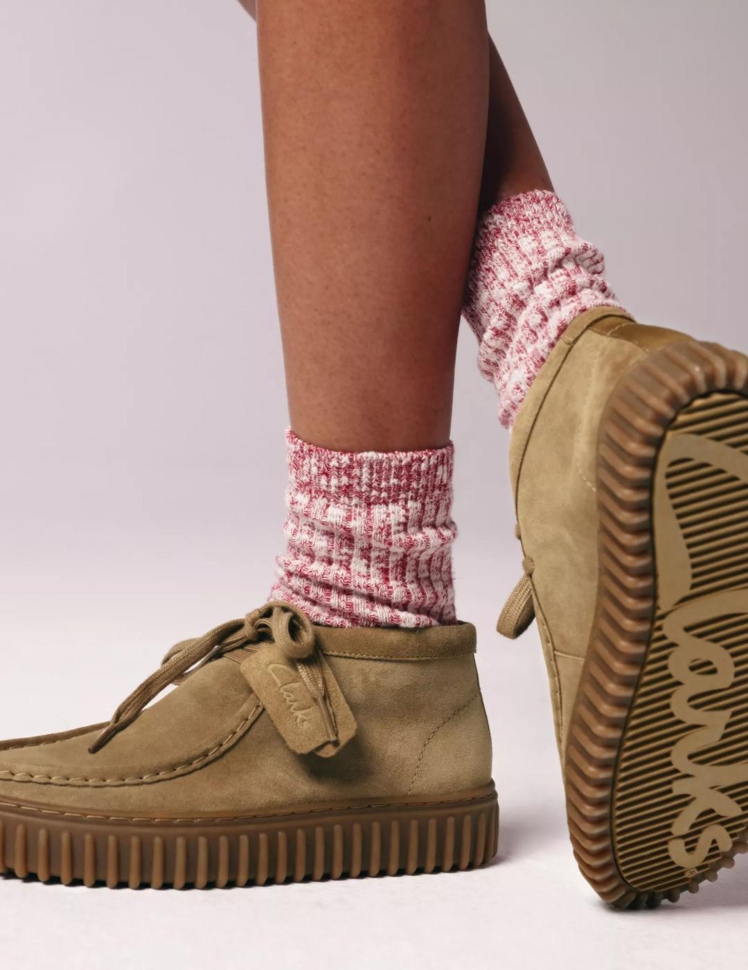 CLARKS BOTA TORHILL SAND SUEDE