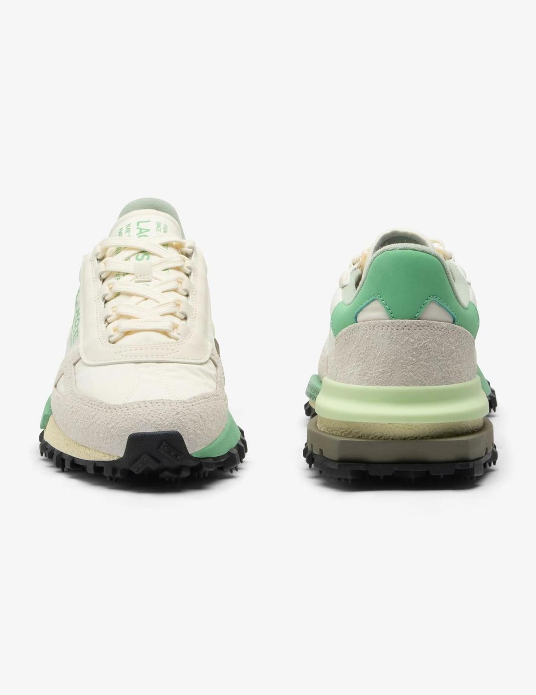 LACOSTE ZAPATILLA ELITE ACTIVE 22 WHITE GREEN