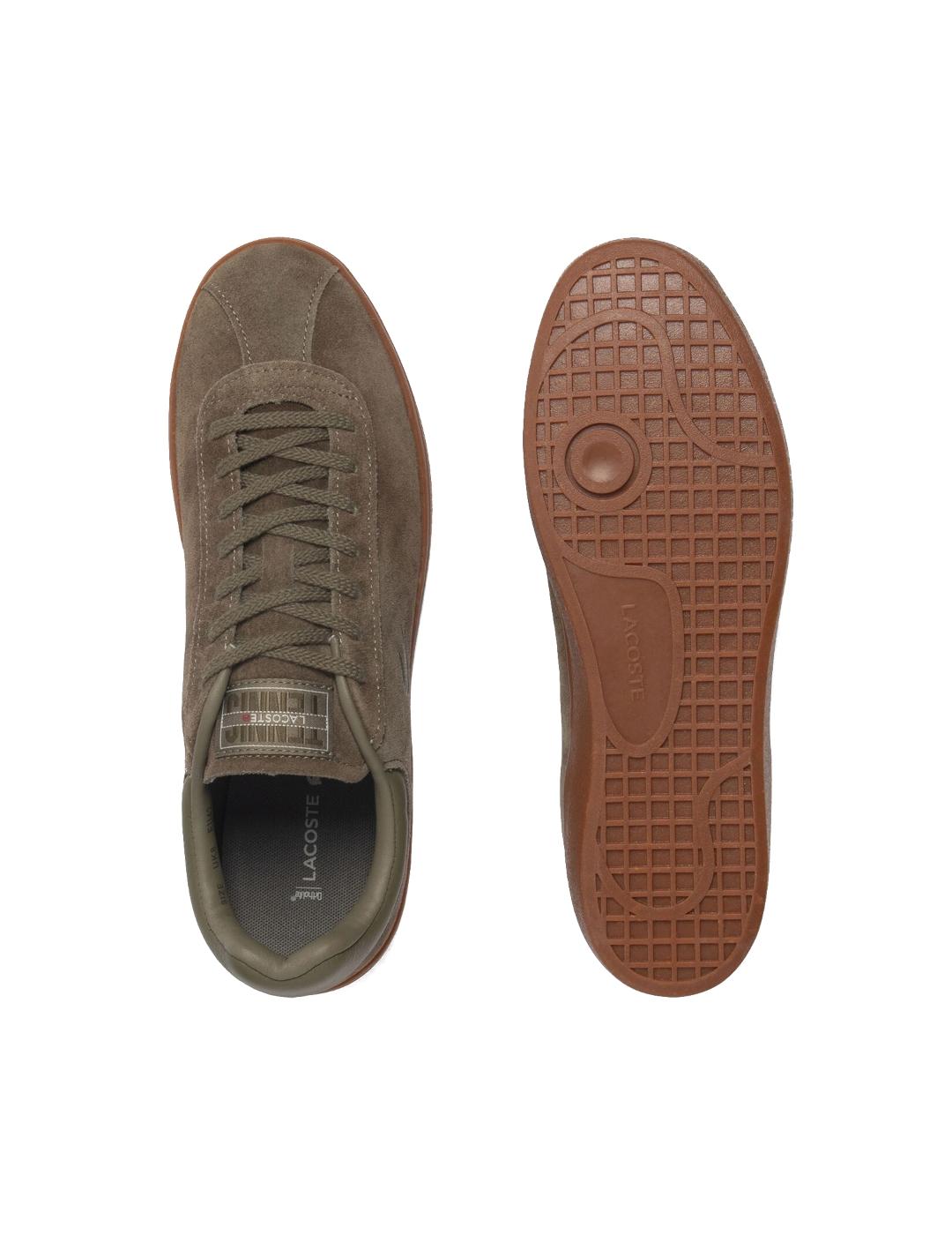 LACOSTE ZAPATILLA BASESHOT 225 KHAKI GUM