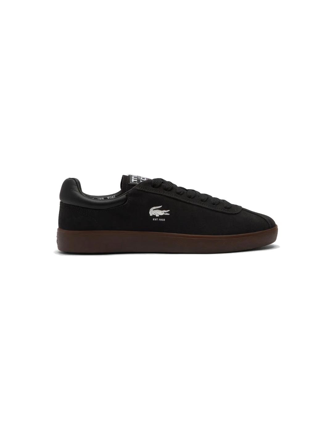 LACOSTE ZAPATILLA BASESHOT BLACK DARK GUM