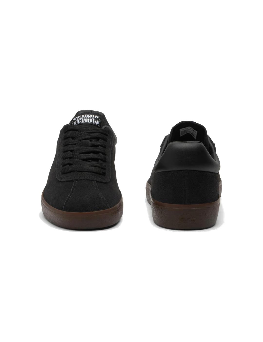 LACOSTE ZAPATILLA BASESHOT BLACK DARK GUM