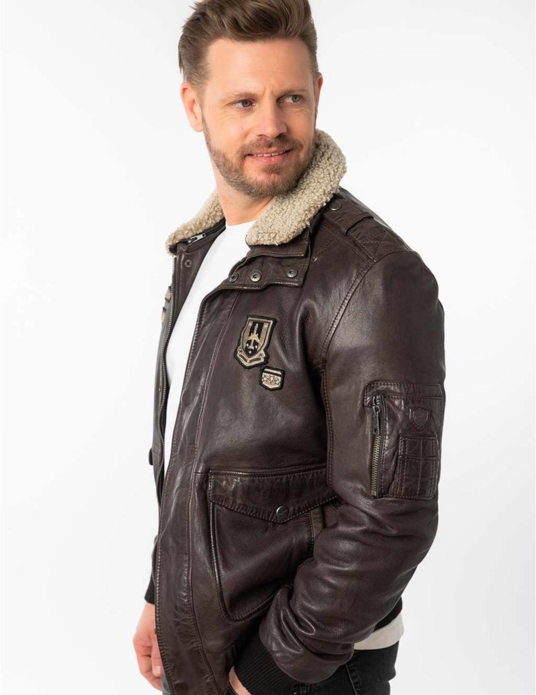 GIPSY CAZADORA PILOT MARRÓN