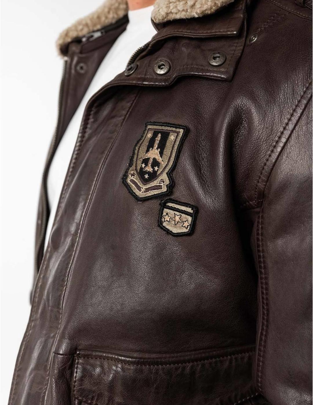 GIPSY CAZADORA PILOT MARRÓN