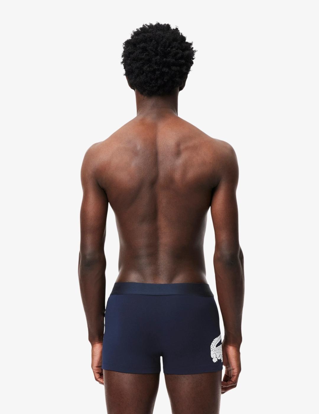 LACOSTE PACK3 CALZONCILLOS AZUL COCODRILO
