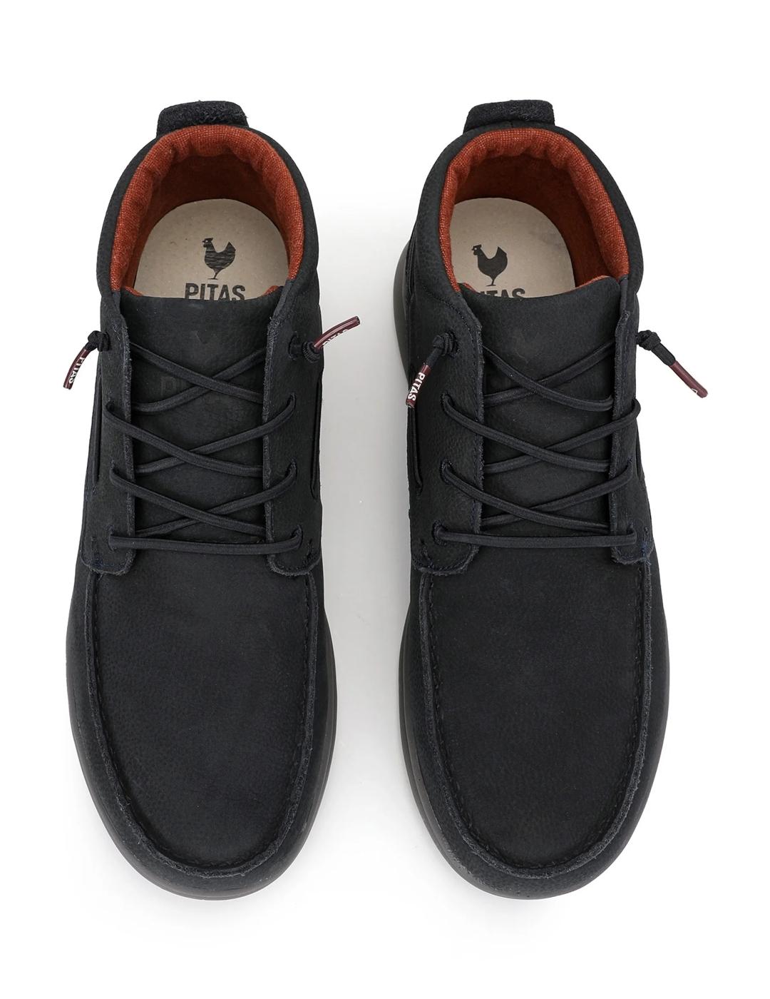 PITAS TIMOR LEATHER MARINO