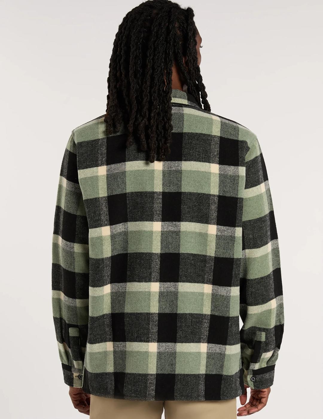 DICKIES CAMISA CUADROS VERDE COALING PLAID