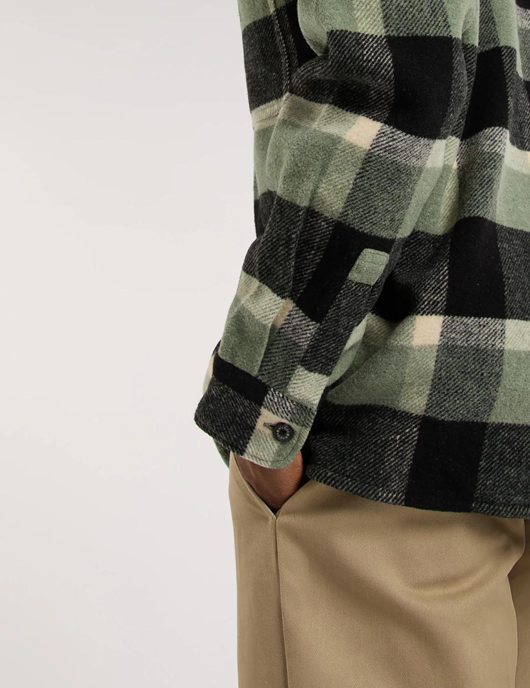 DICKIES CAMISA CUADROS VERDE COALING PLAID