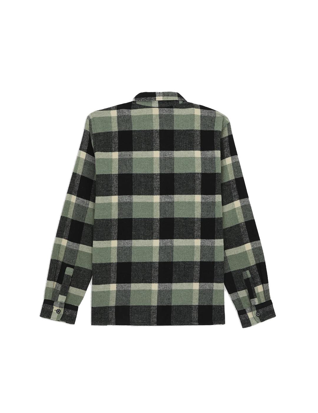 DICKIES CAMISA CUADROS VERDE COALING PLAID