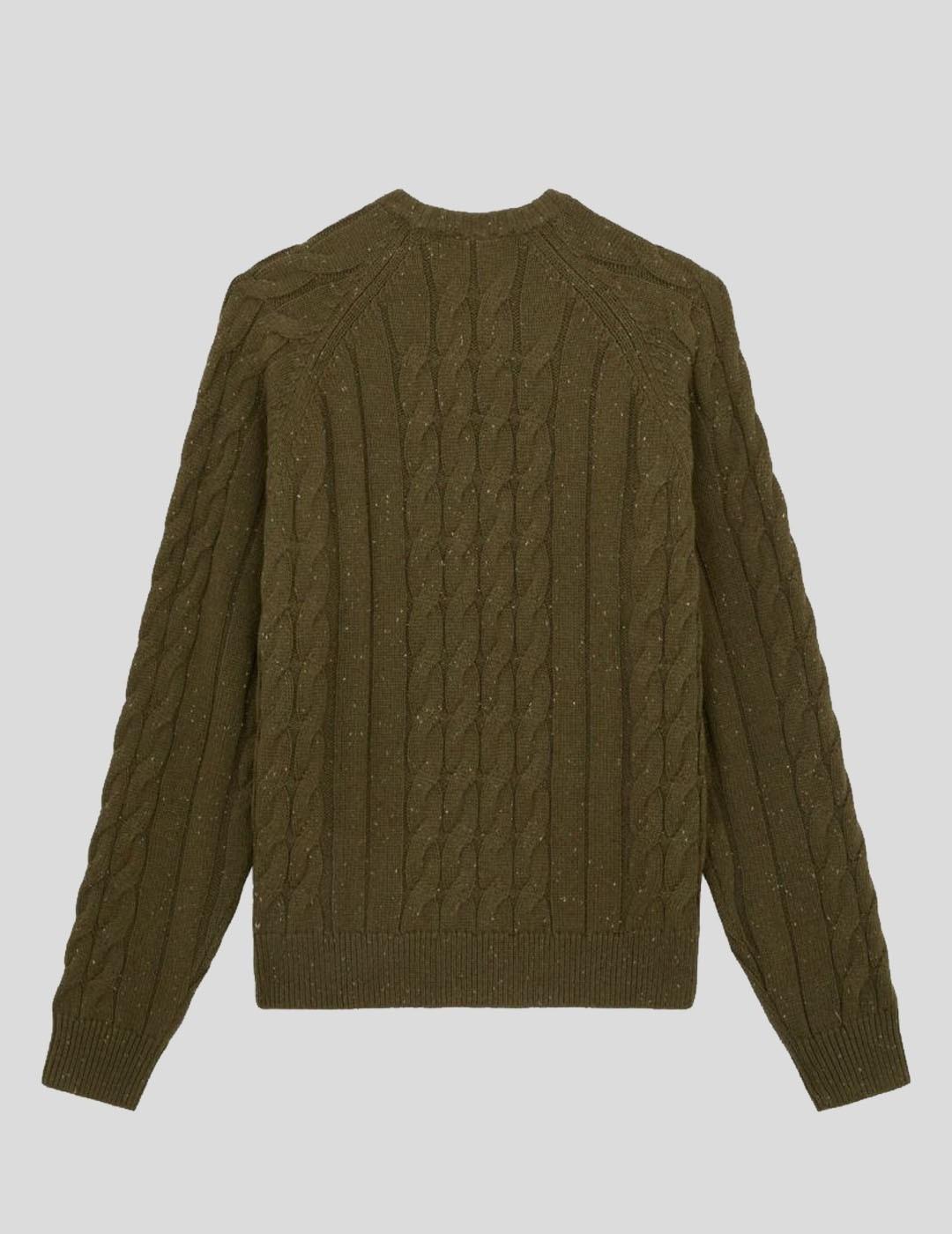 DICKIES JERSEY VERDE VANLEER CABLE