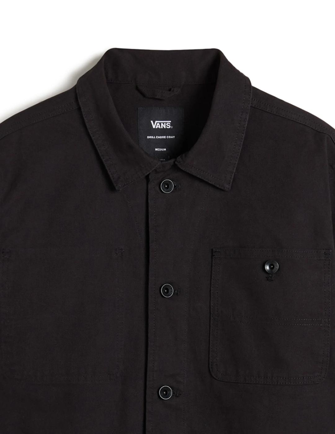 VANS SOBRECAMISA NEGRA DRILL CHORE