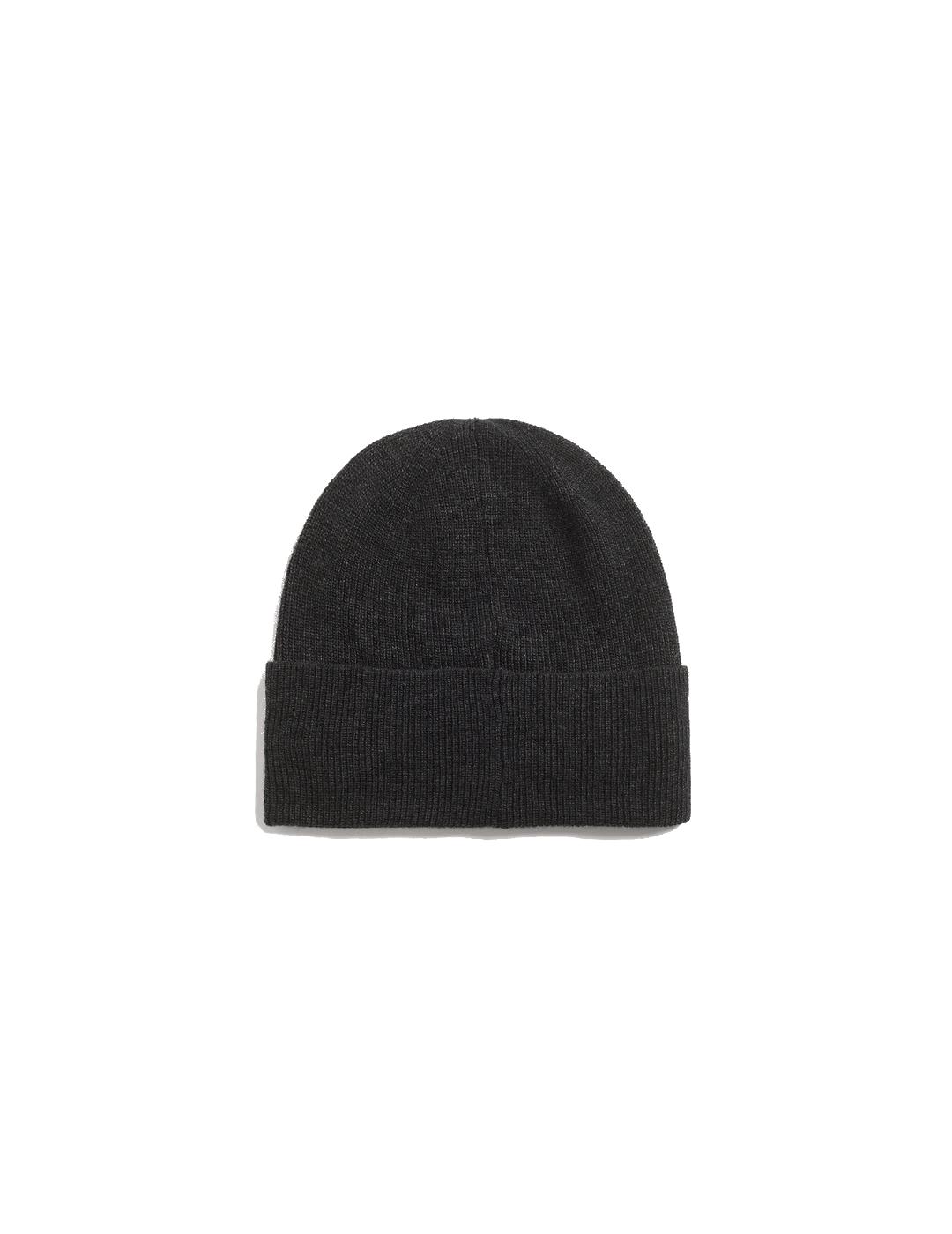 LYLE&SCOTT GORRO NEGRO LANA PUNTO