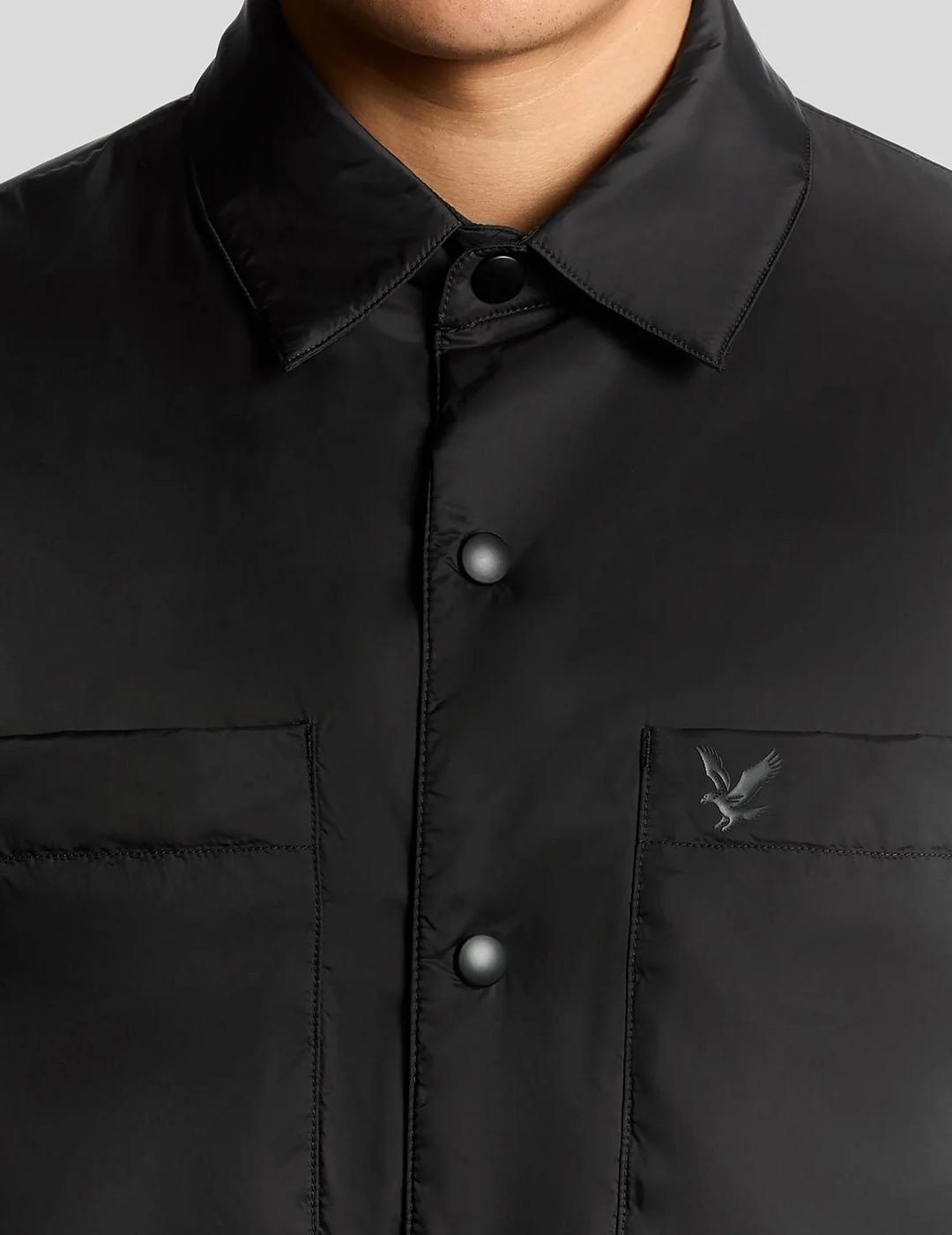 LYLE&SCOTT CHAQUETA NEGRA INSULATED WATERPROOF