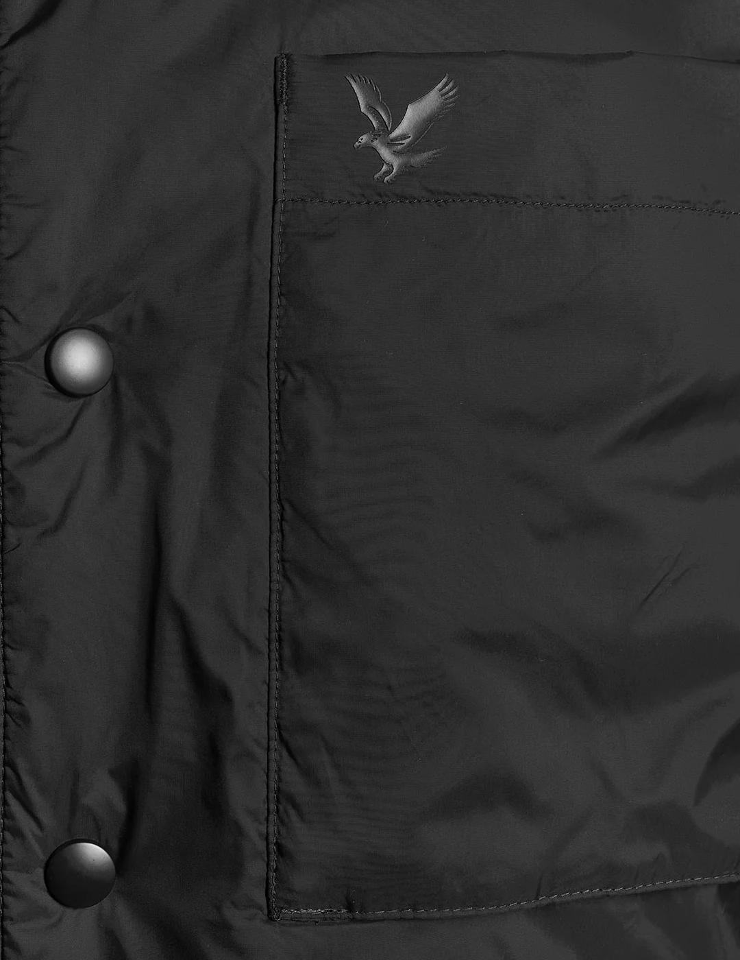 LYLE&SCOTT CHAQUETA NEGRA INSULATED WATERPROOF