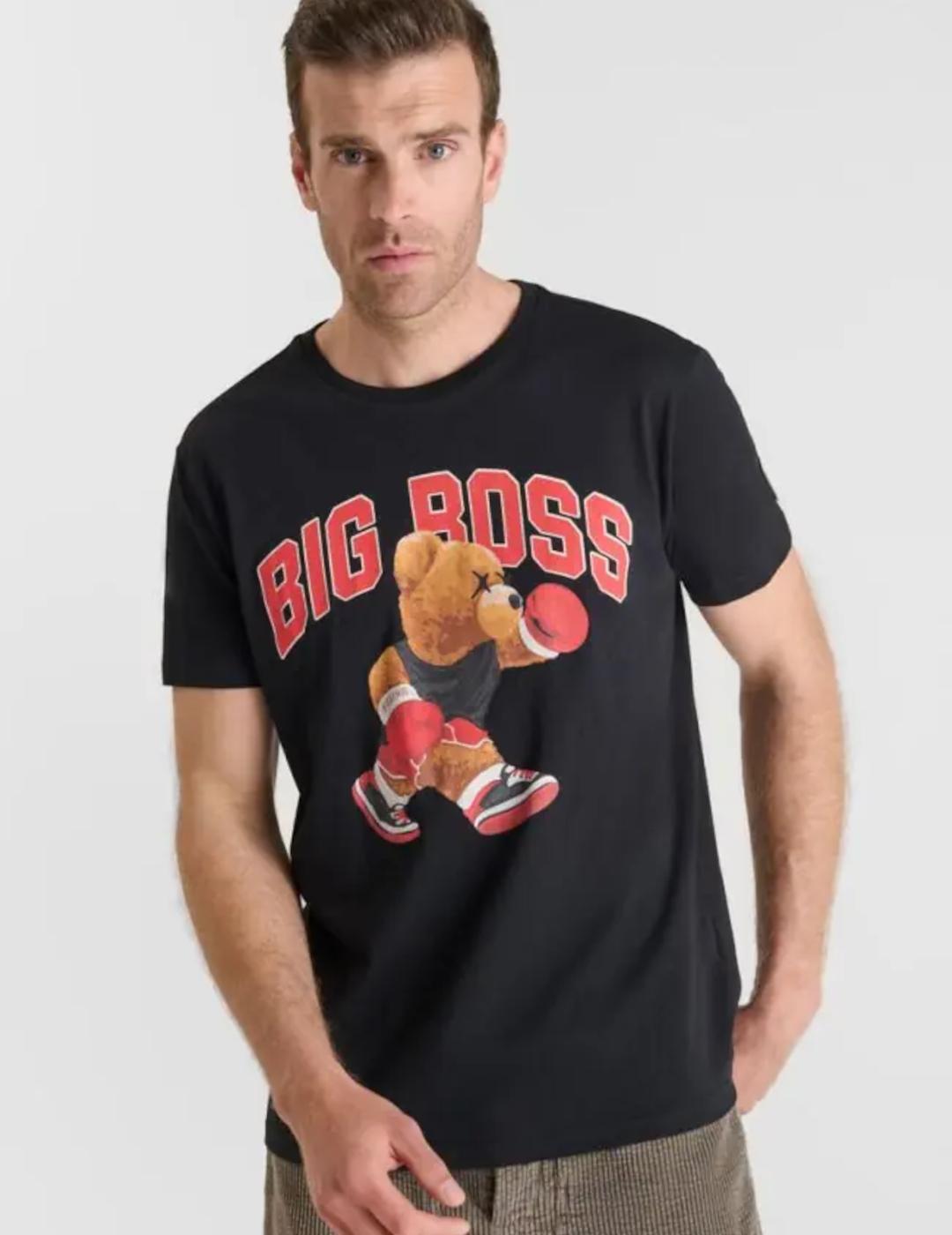 LE TEMPS CAMISETA NEGRA BISHOP