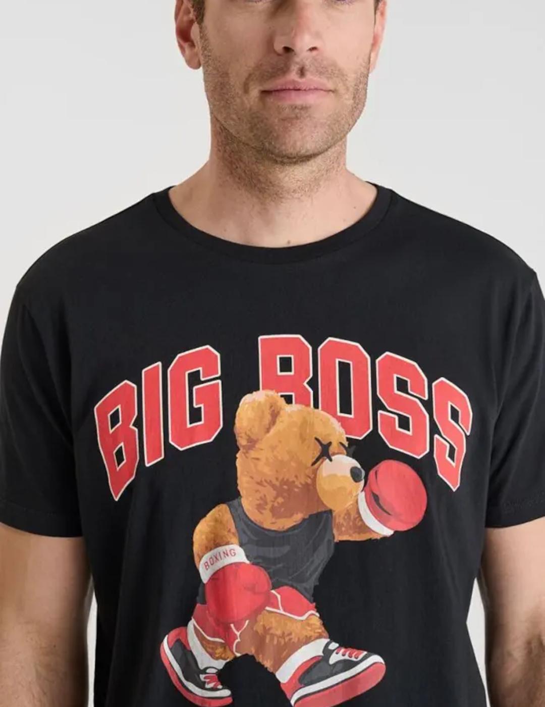 LE TEMPS CAMISETA NEGRA BISHOP