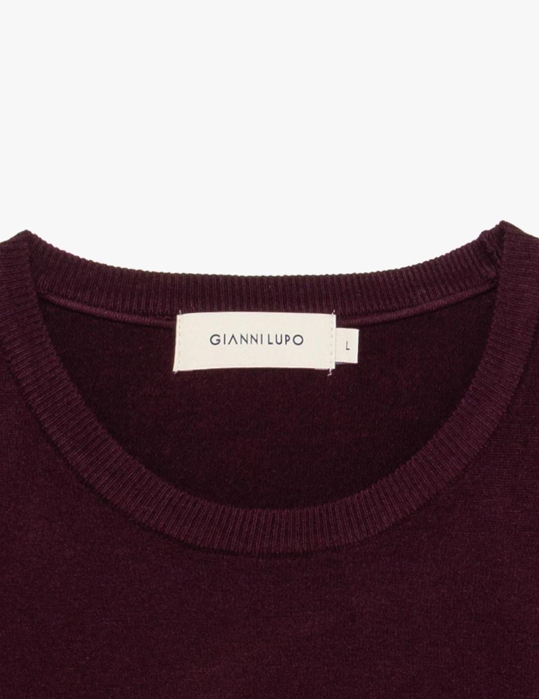 GIANNI LUPO JERSEY BURGUNDI