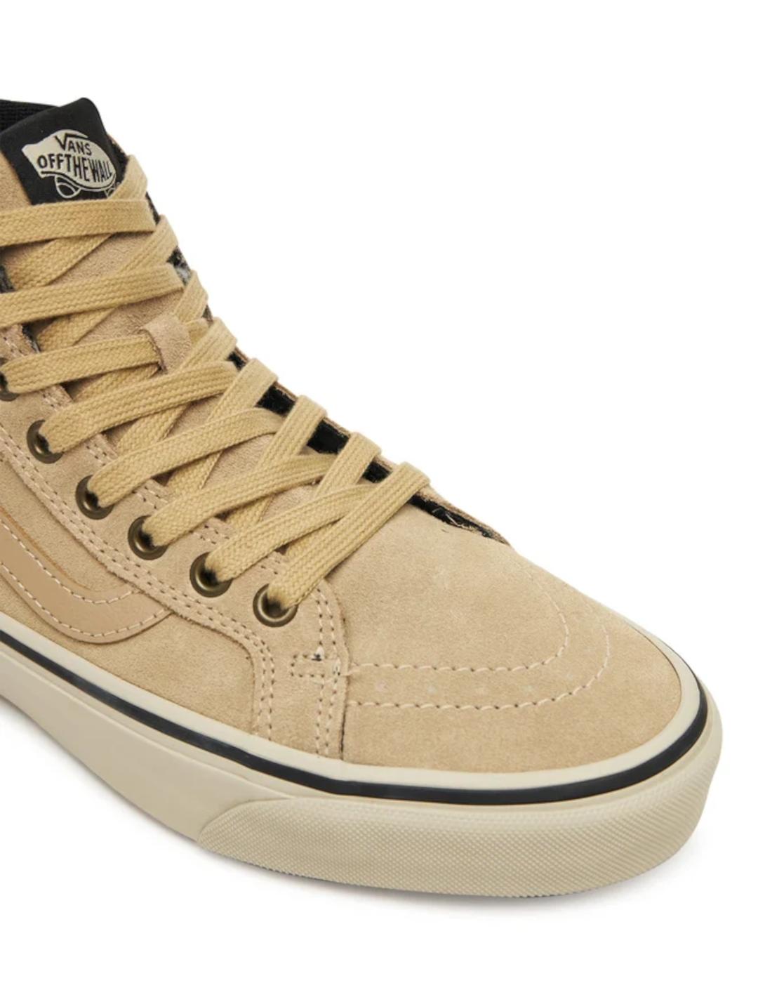 VANS ZAPATILLA SK8 HI BEIGE INSULATED