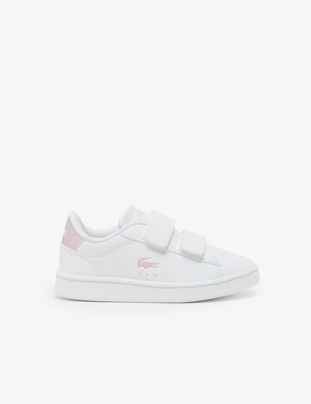 LACOSTE ZAPATILLA ROSA CARNABY SET 225