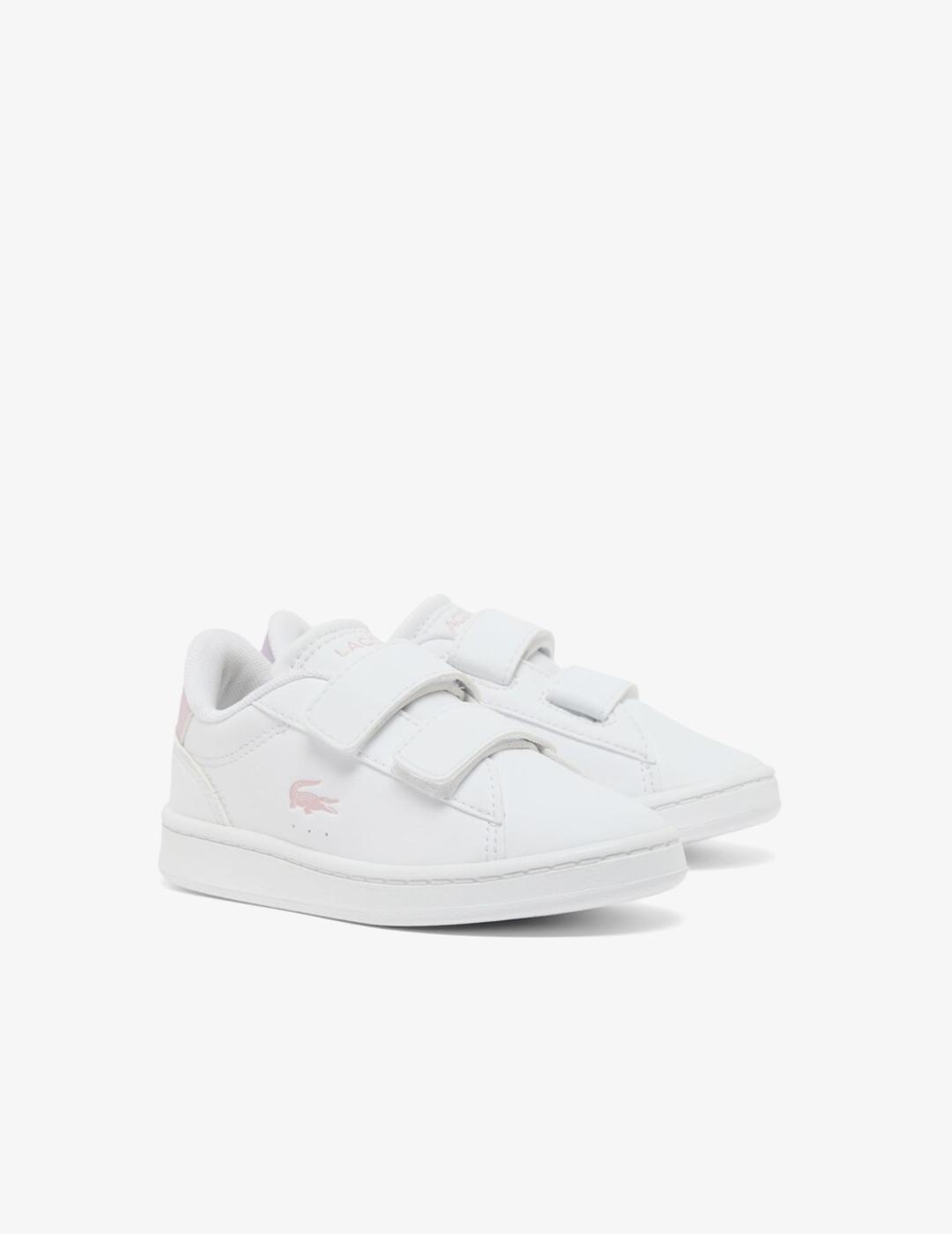 LACOSTE ZAPATILLA ROSA CARNABY SET 225