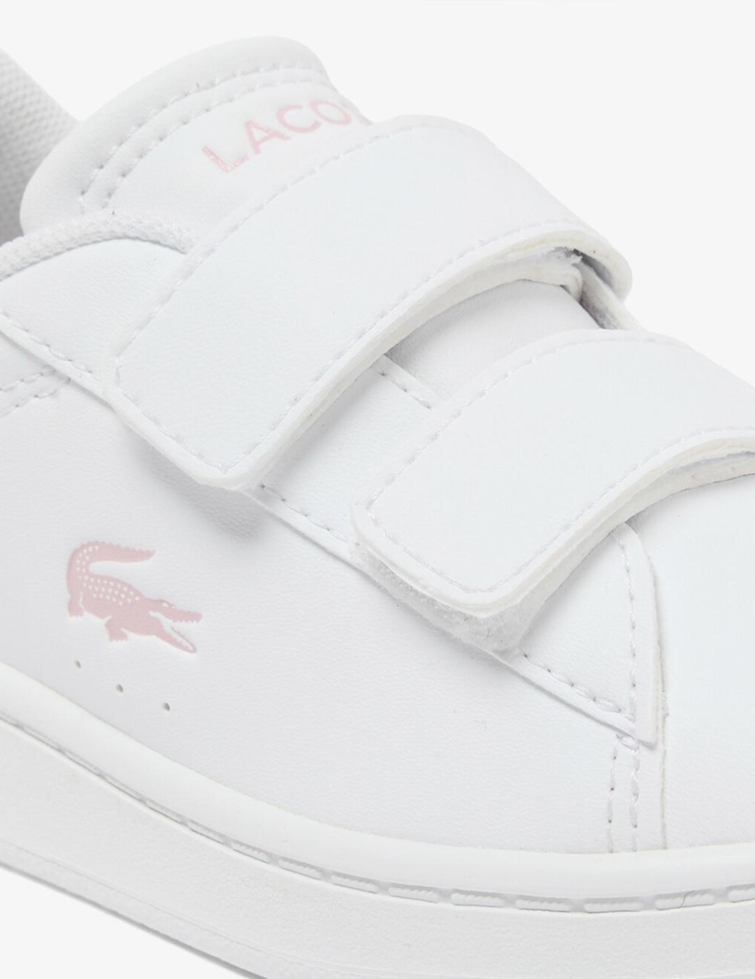 LACOSTE ZAPATILLA ROSA CARNABY SET 225