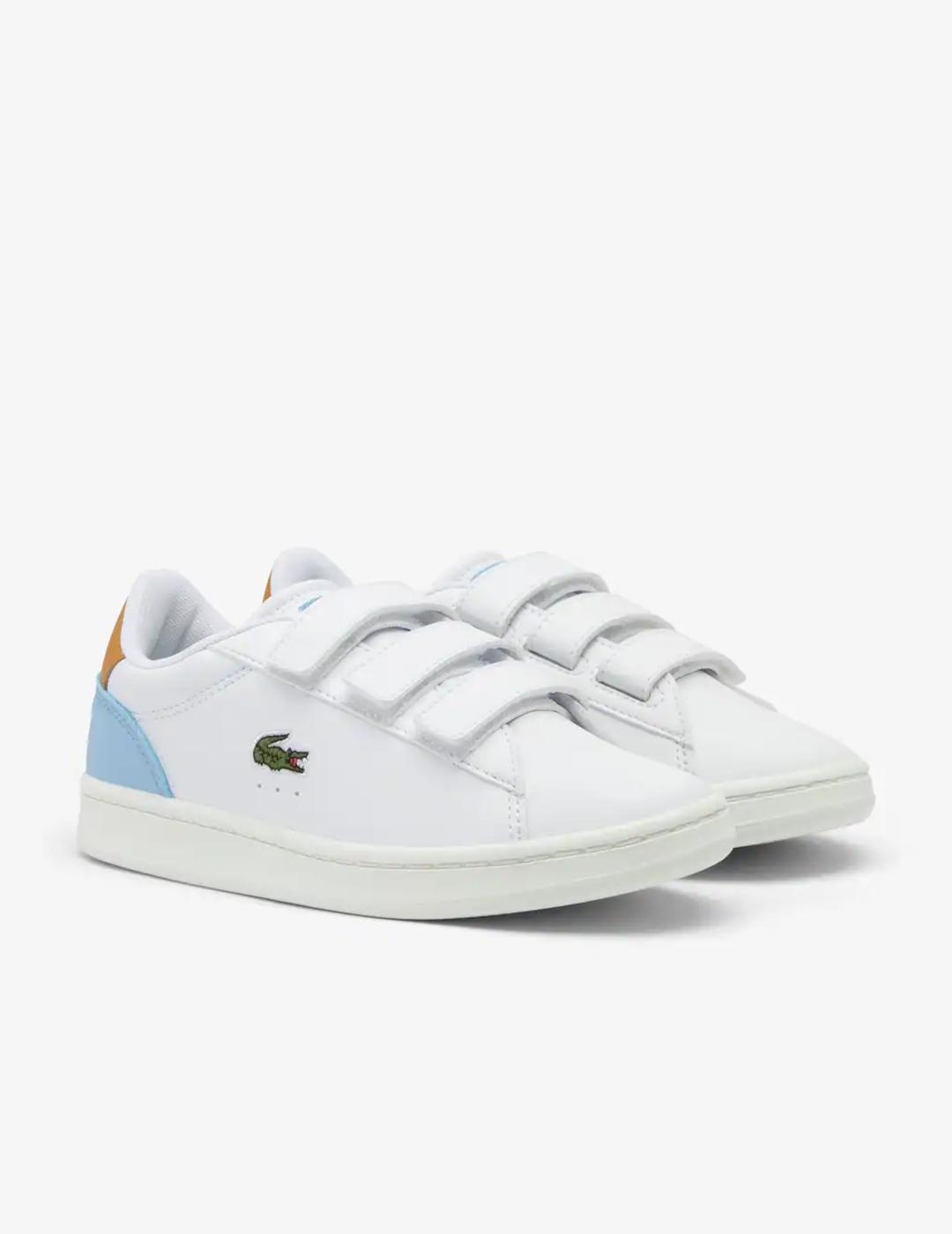 LACOSTE ZAPATILLA BLANCA CARNABY SET 225