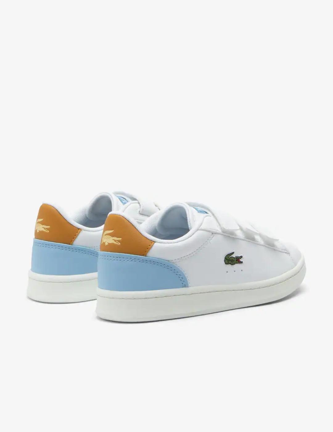 LACOSTE ZAPATILLA BLANCA CARNABY SET 225