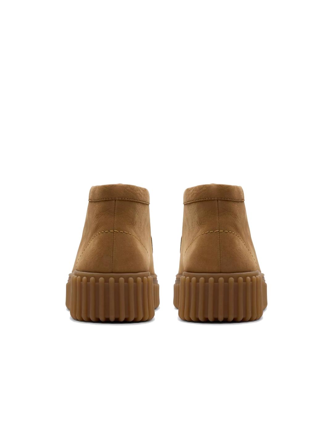 CLARKS BOTA BEIGE TORHILL MOSS NUBUCK