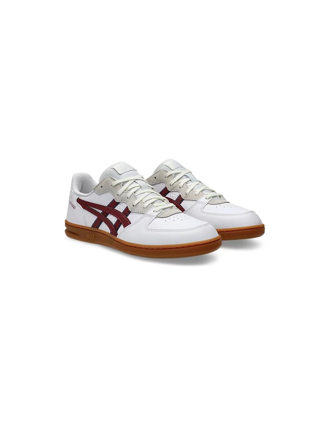 ASICS ZAPATILLA SKYHAND WHITE BRISKET RED