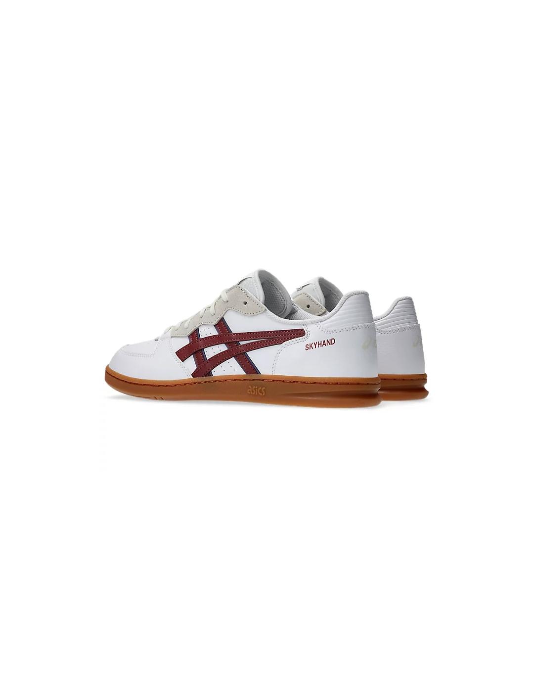 ASICS ZAPATILLA SKYHAND WHITE BRISKET RED