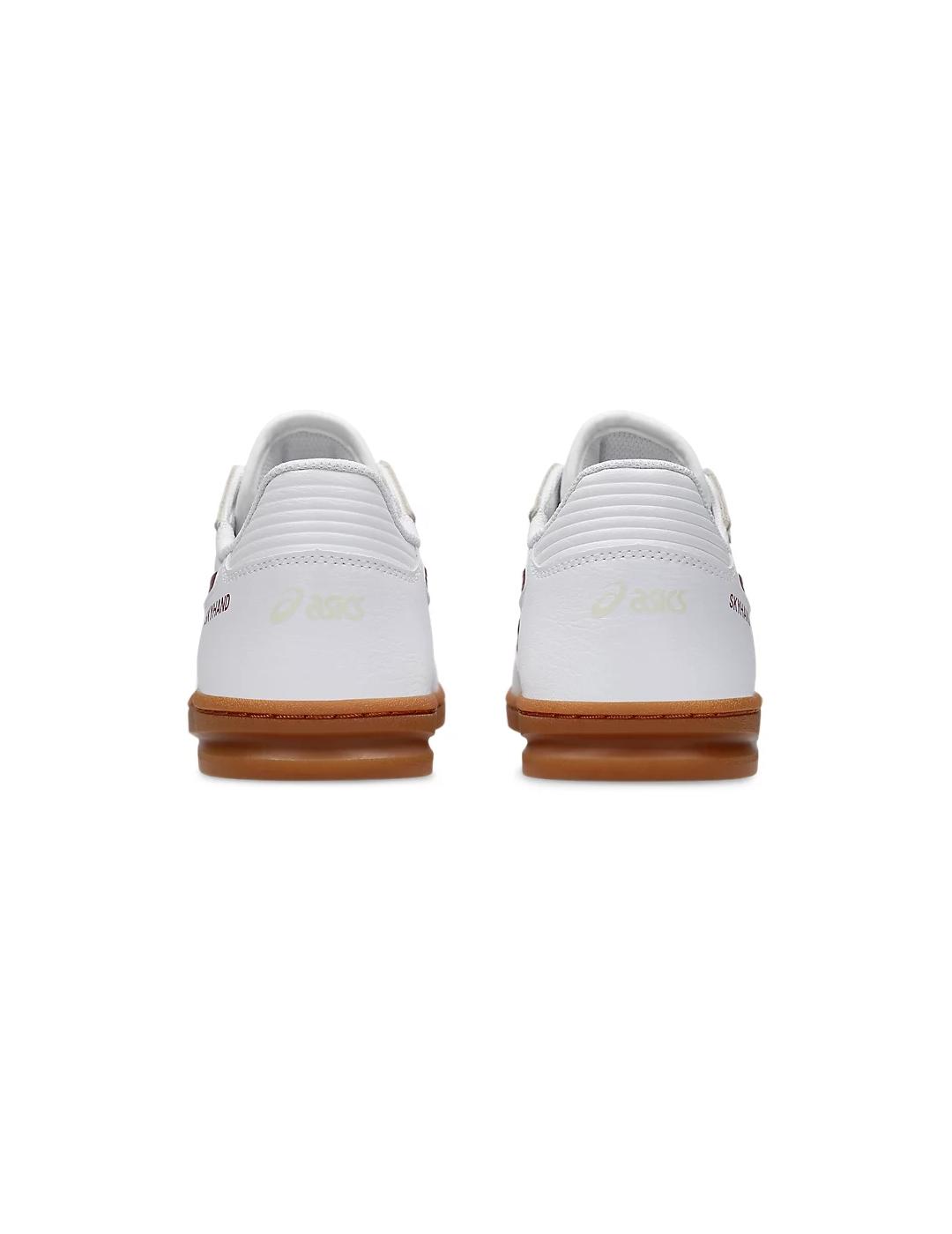 ASICS ZAPATILLA SKYHAND WHITE BRISKET RED