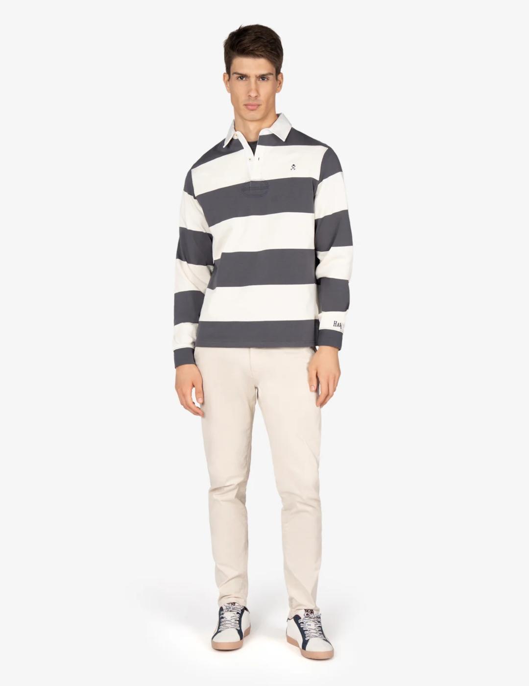 HARPER POLO RUGBY ANTRACITA