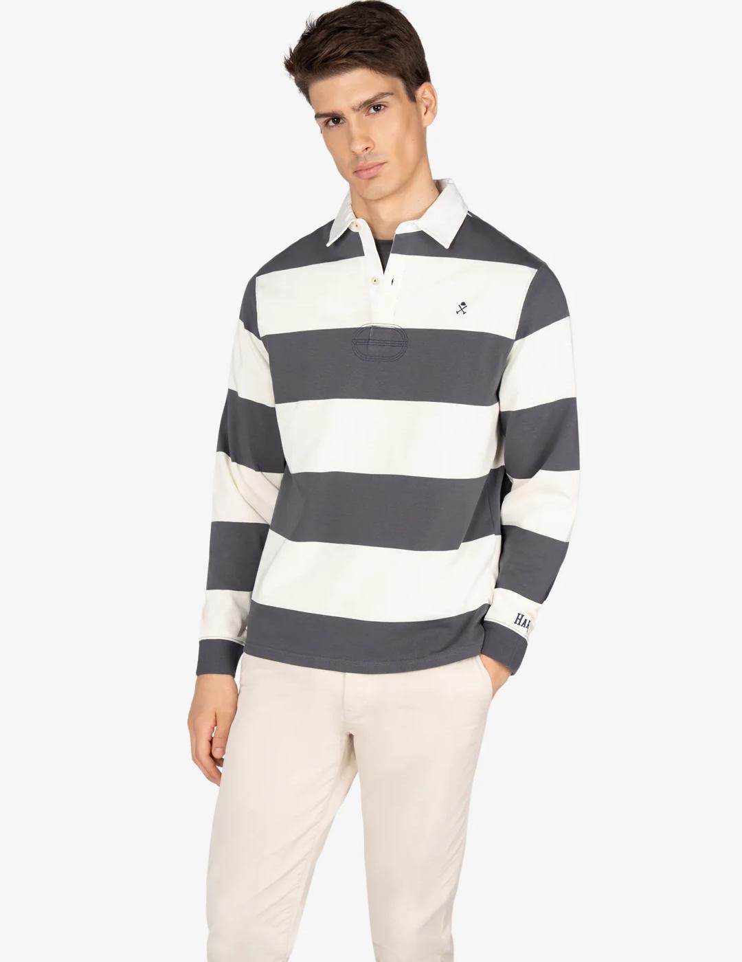 HARPER POLO RUGBY ANTRACITA