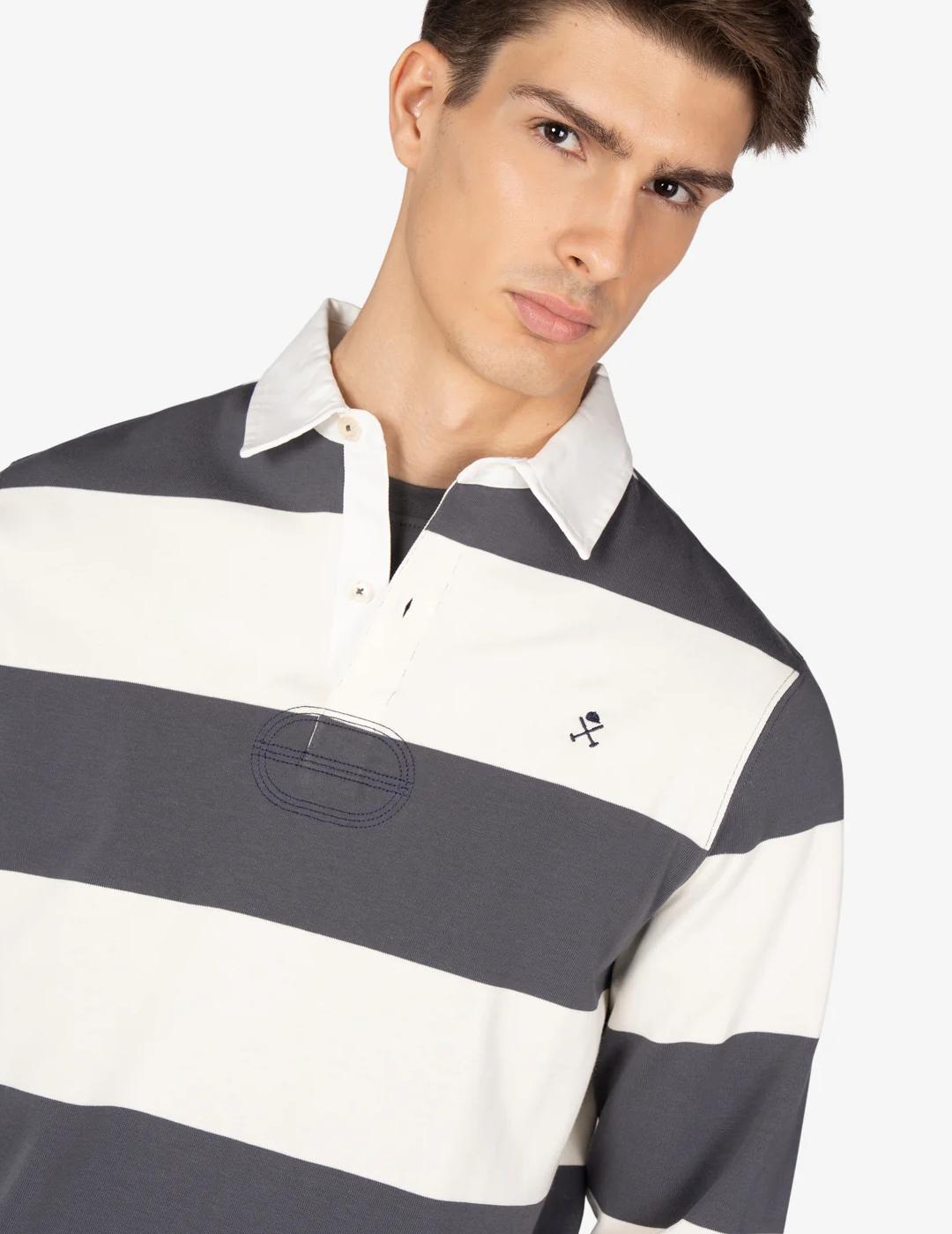 HARPER POLO RUGBY ANTRACITA