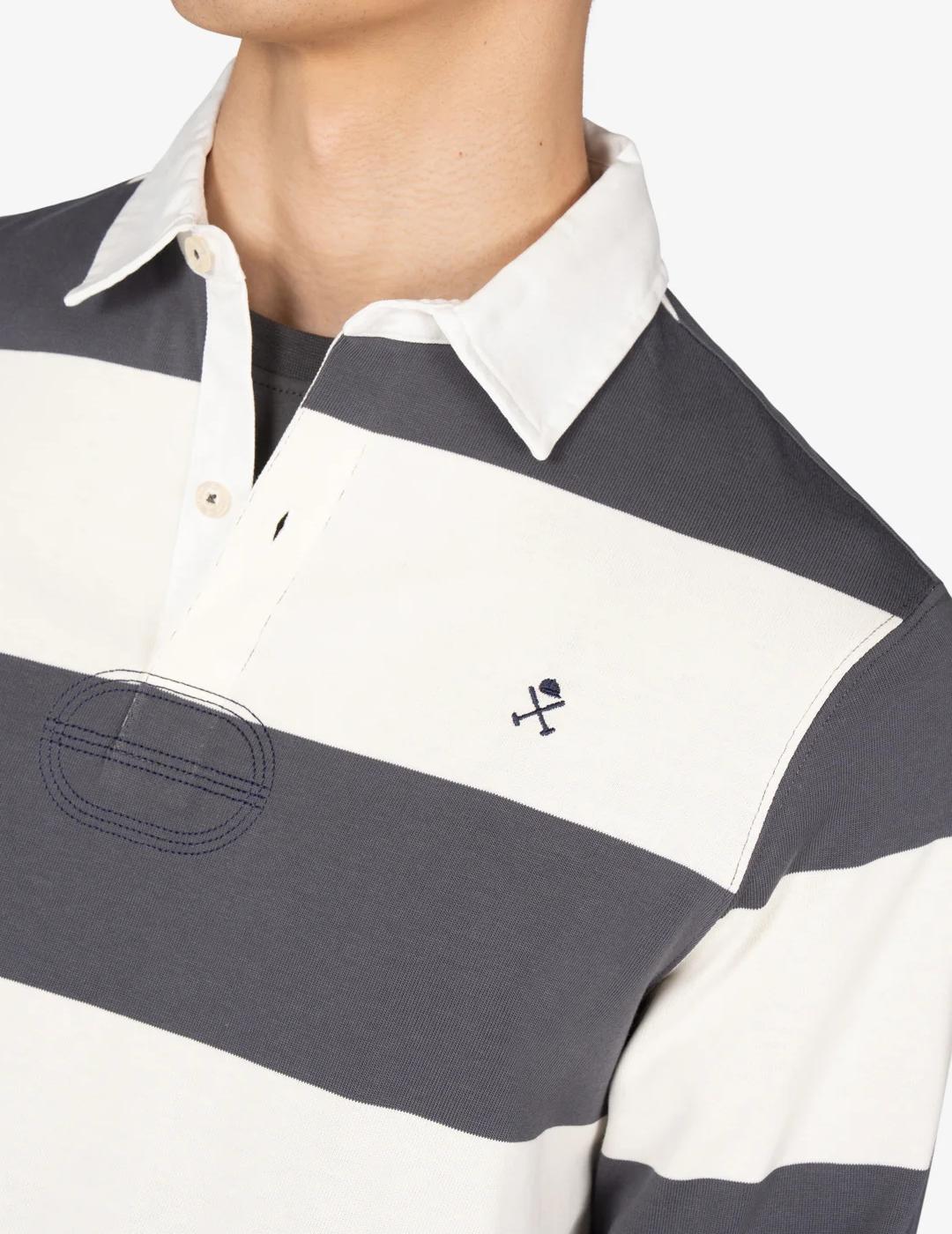 HARPER POLO RUGBY ANTRACITA