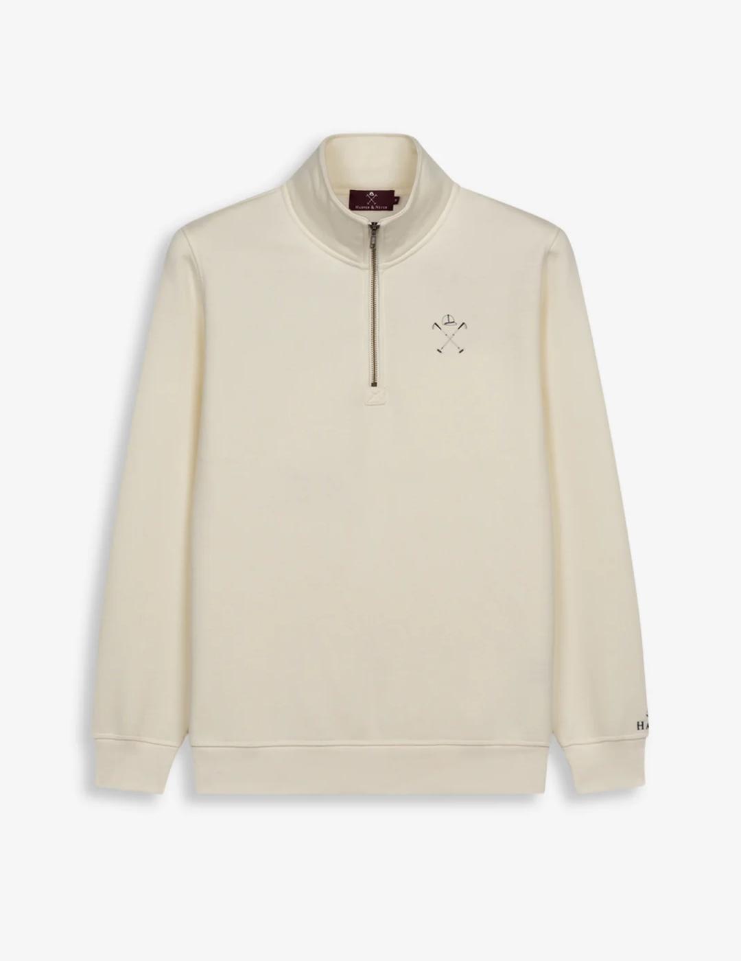 HARPER SUDADERA ZIP RAW GOLDEN STATE