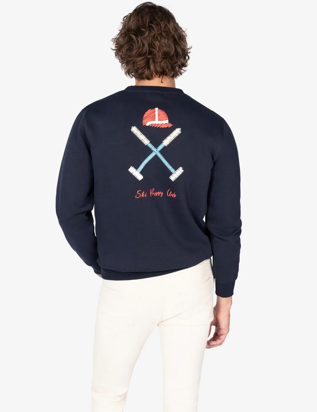 HARPER SUDADERA MARINO GLACIER