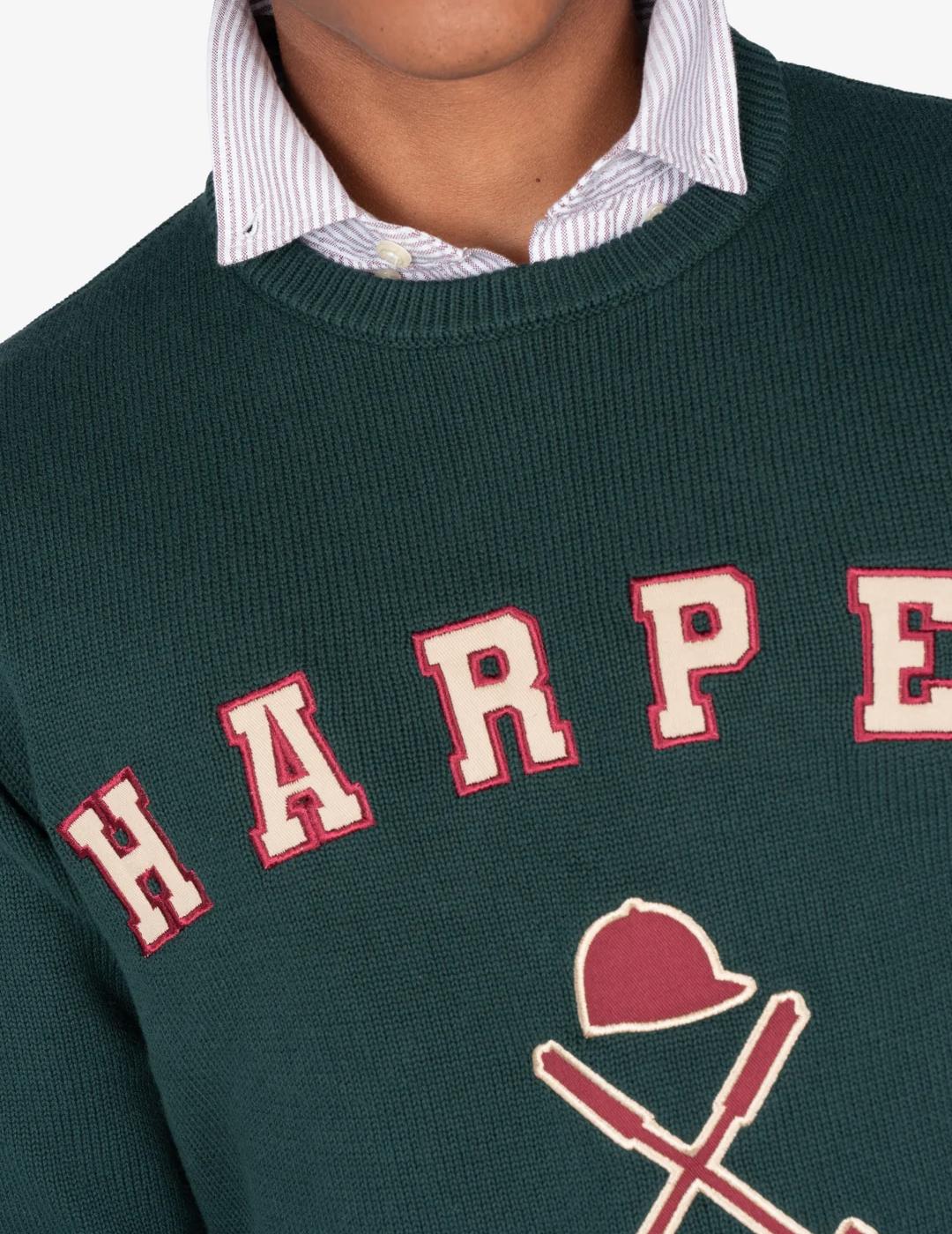 HARPER JERSEY RETRO VERDE