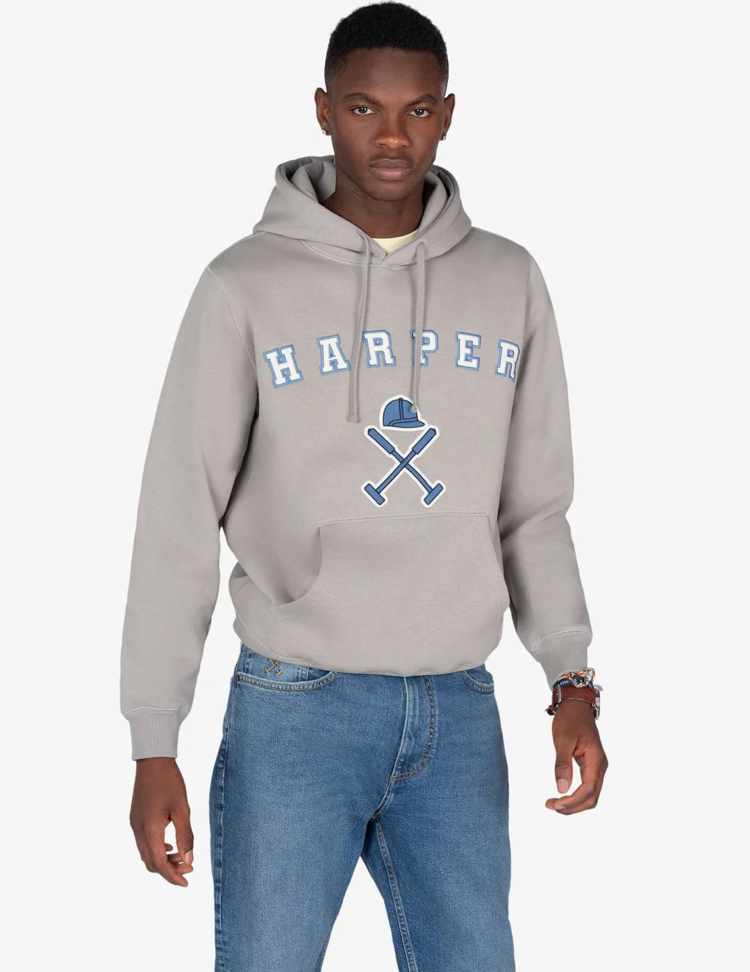 HARPER HOODIE RETRO GRIS