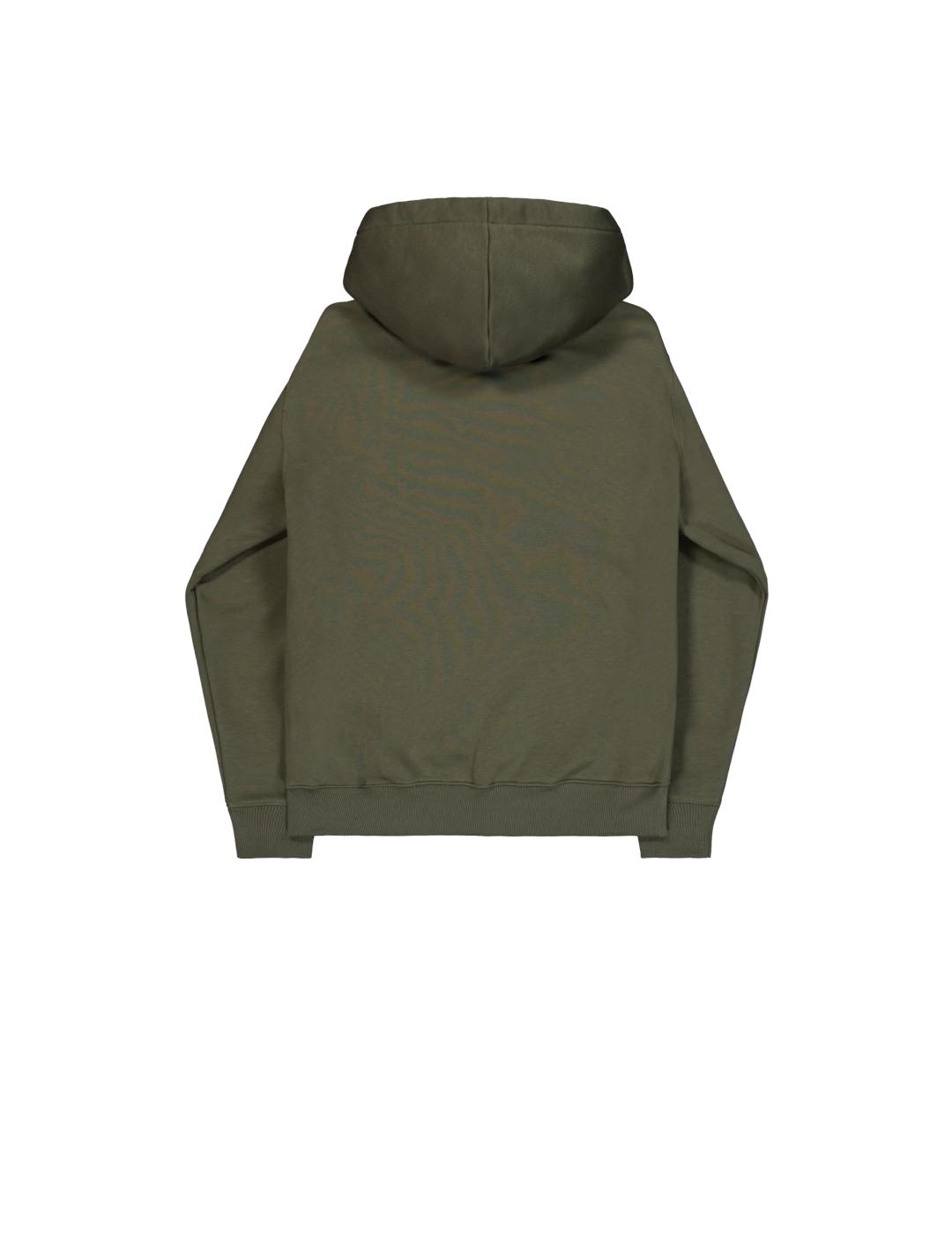 ALPHA HOODIE DARK OLIVE
