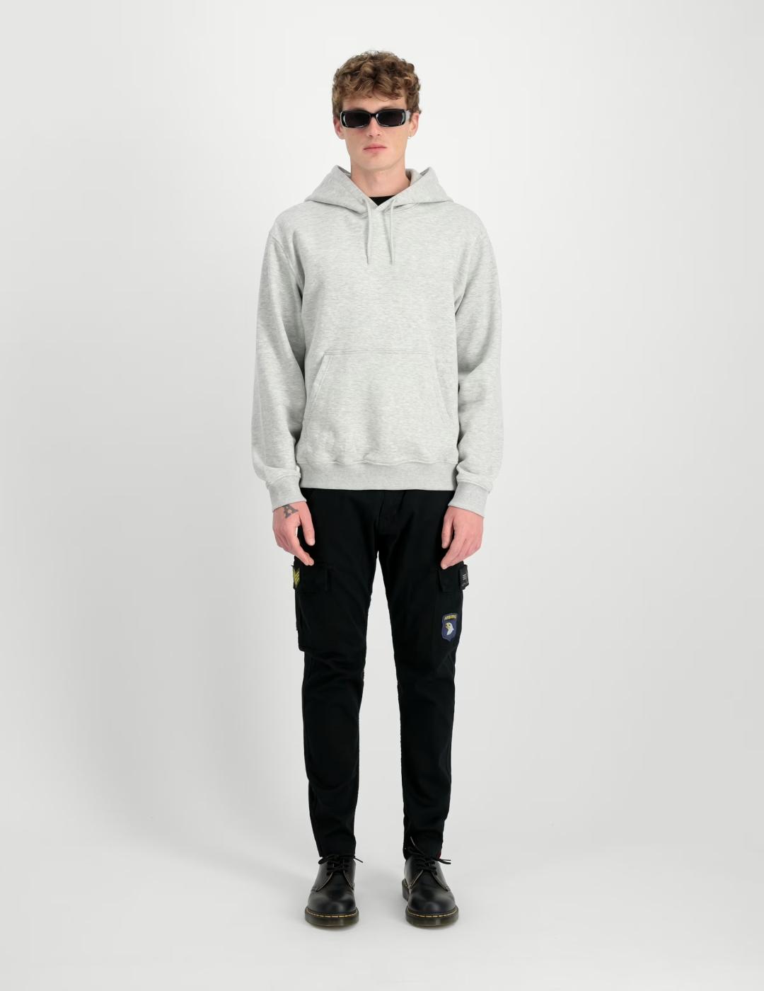 ALPHA PANT PETROL PATCH BLACK