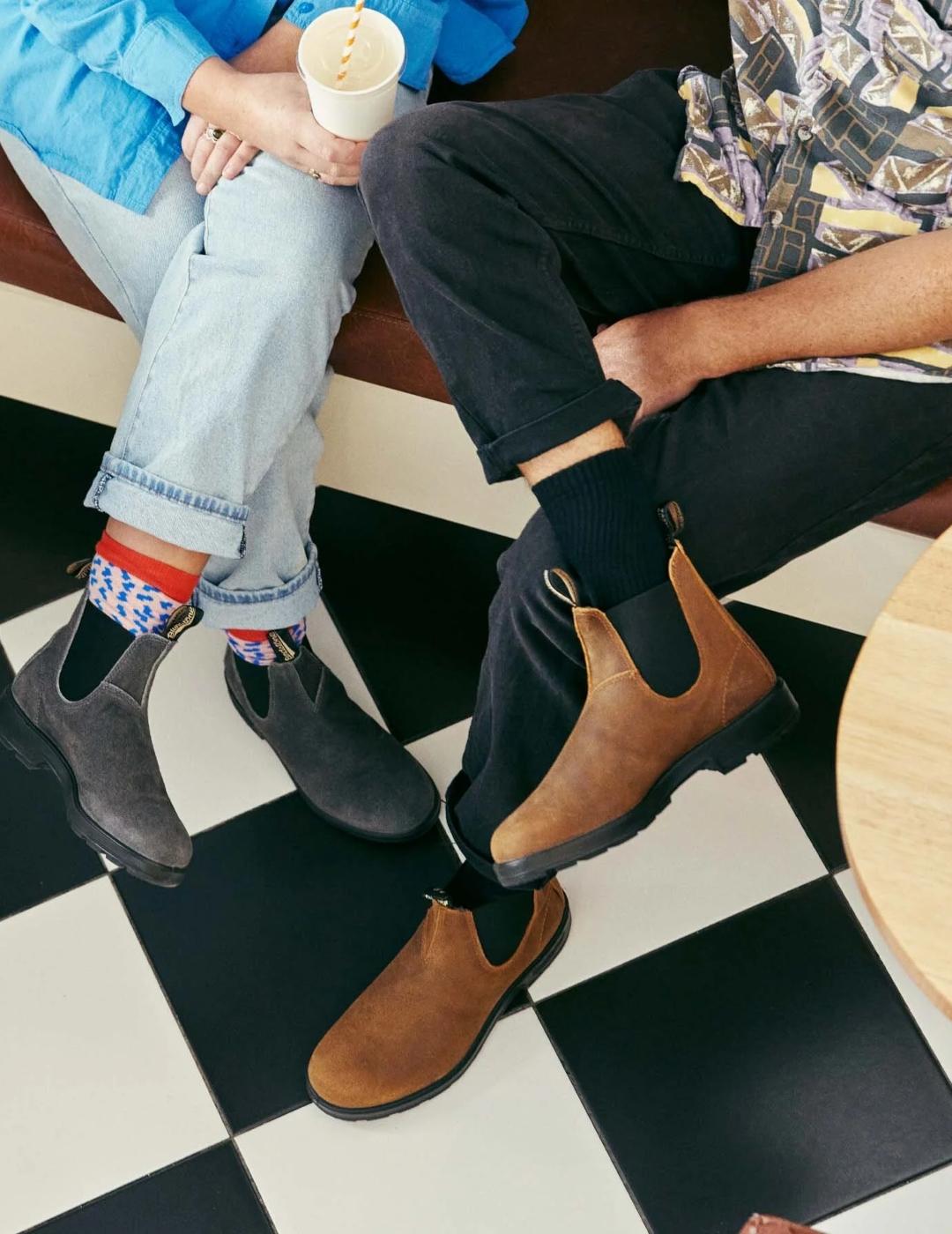 BOTA BLUNDSTONE 1911 TOBACO SUEDE