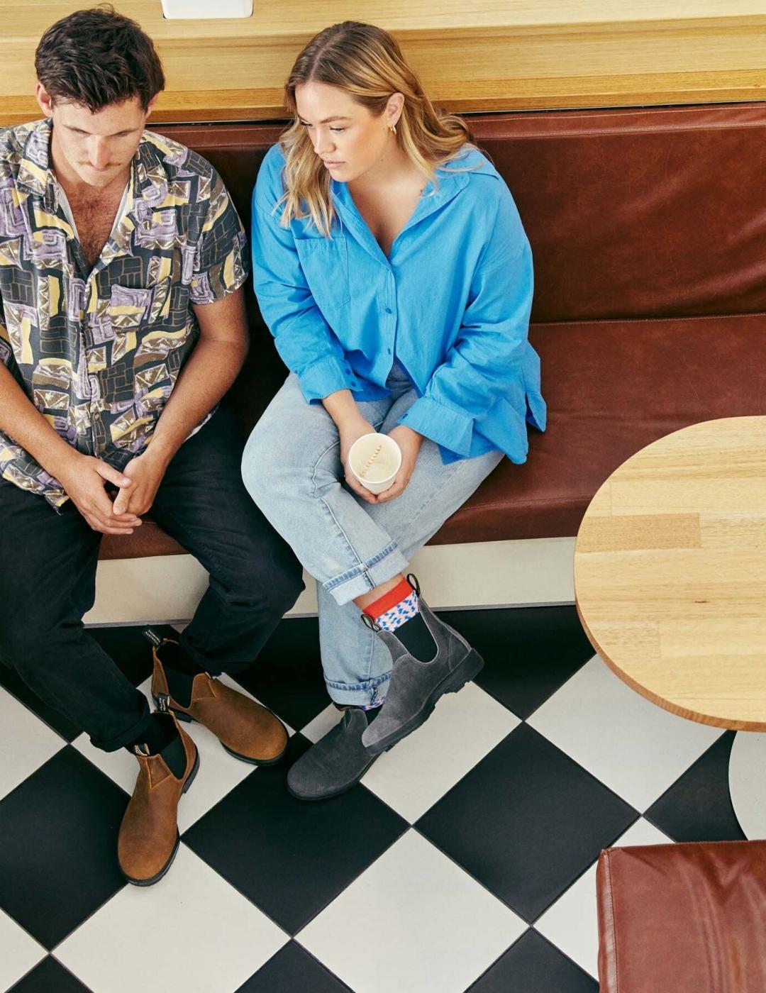 BOTA BLUNDSTONE 1911 TOBACO SUEDE