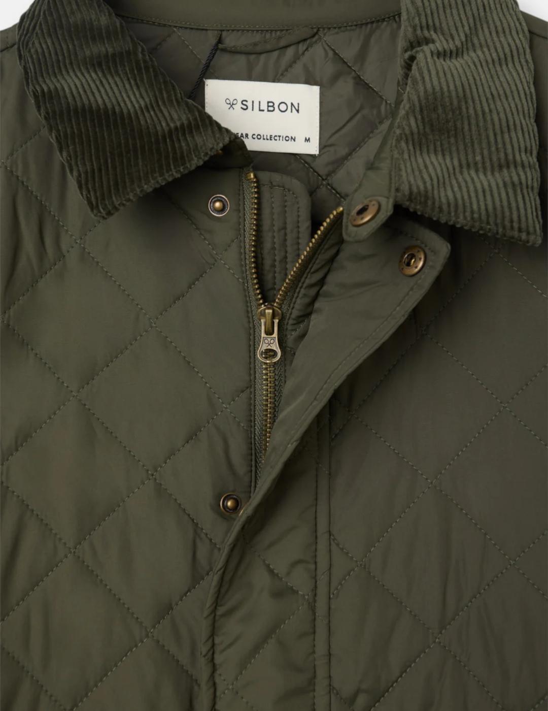 SILBON CHAQUETA VERDE FIELD CLASICA