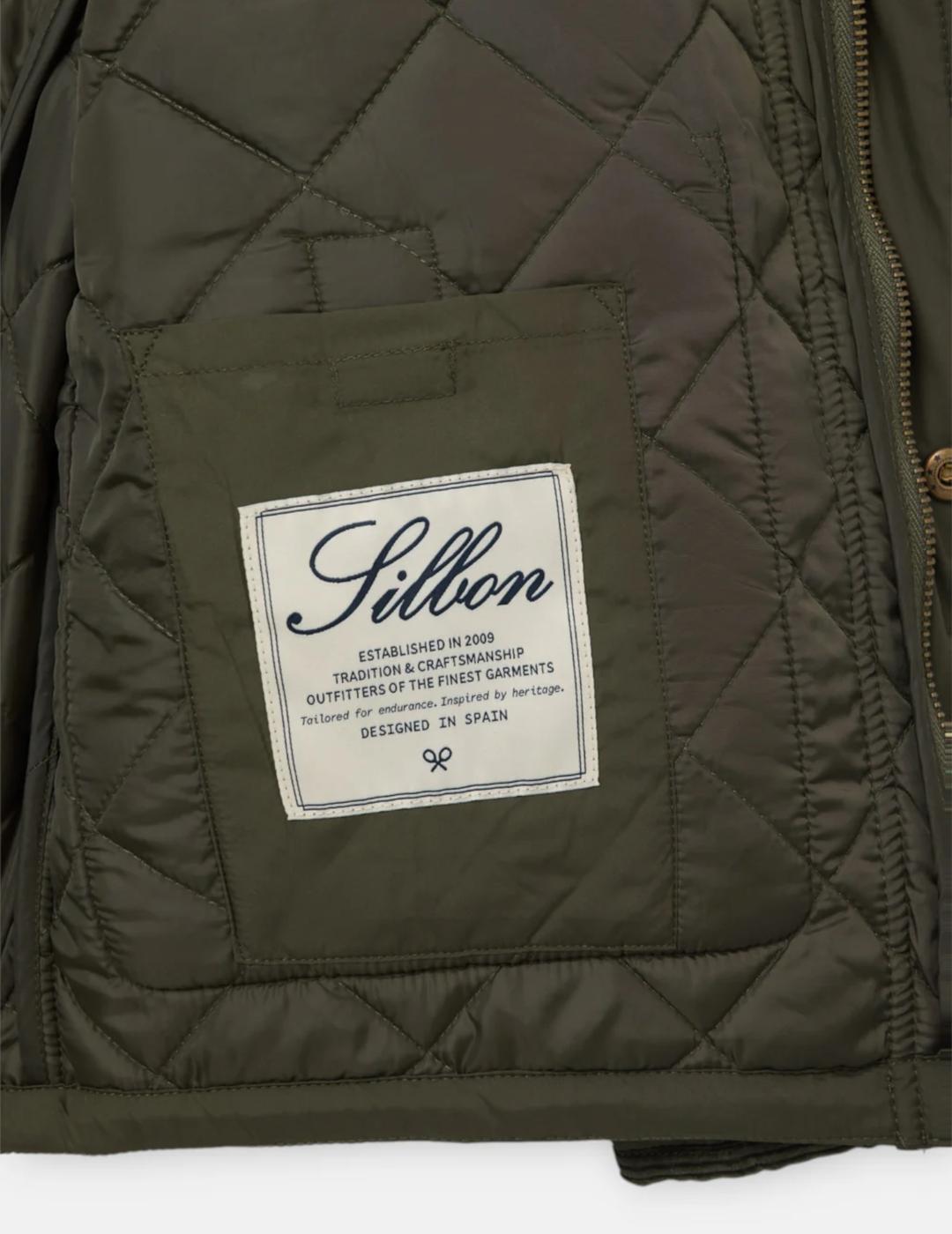 SILBON CHAQUETA VERDE FIELD CLASICA