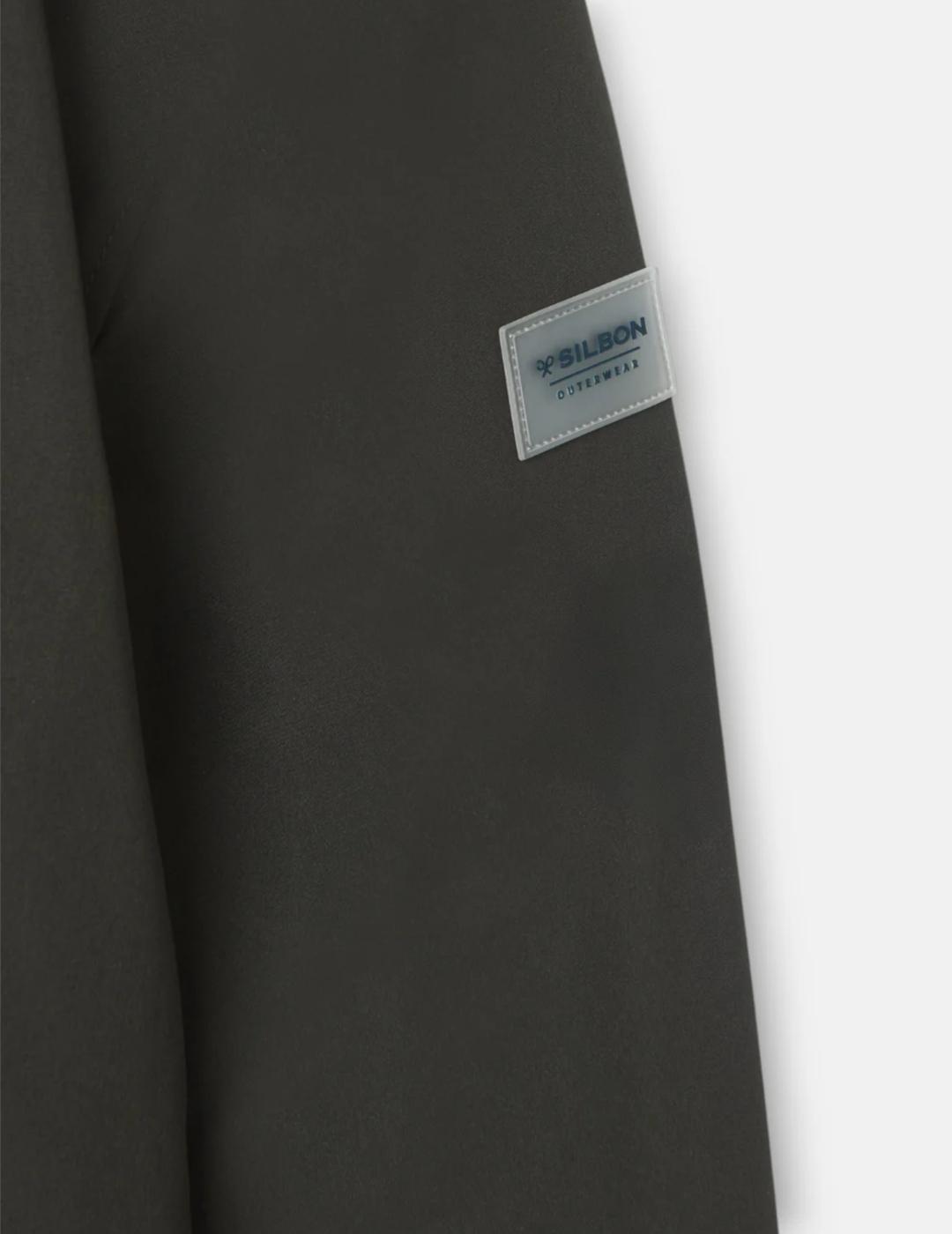 SILBON CHAQUETA VERDE CORTAVIENTOS